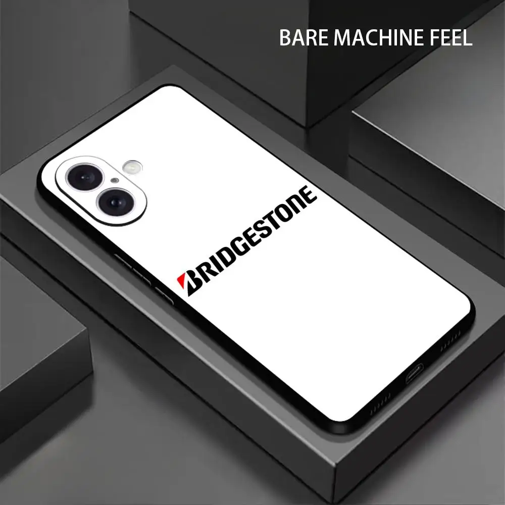 bridgestone Phone Case For iPhone 18 17 16 15 14 13 12 11 Plus Mini Pro Max Soft black Cover - view 4
