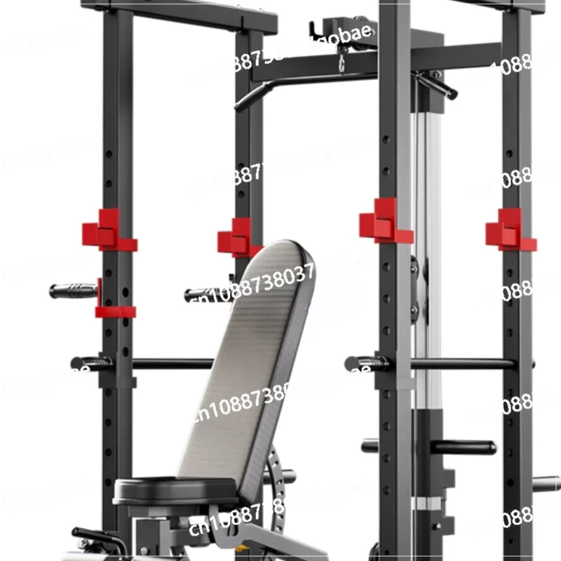 Household Multi-Functional Barbell Stand Bench Press Combination Professional Frame Free Squat Rack