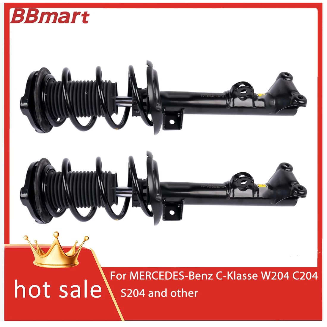

2043232600 2pcs Front shock absorber for MERCEDES-Benz C-Klasse W204 C204 S204 and other. BBmart.