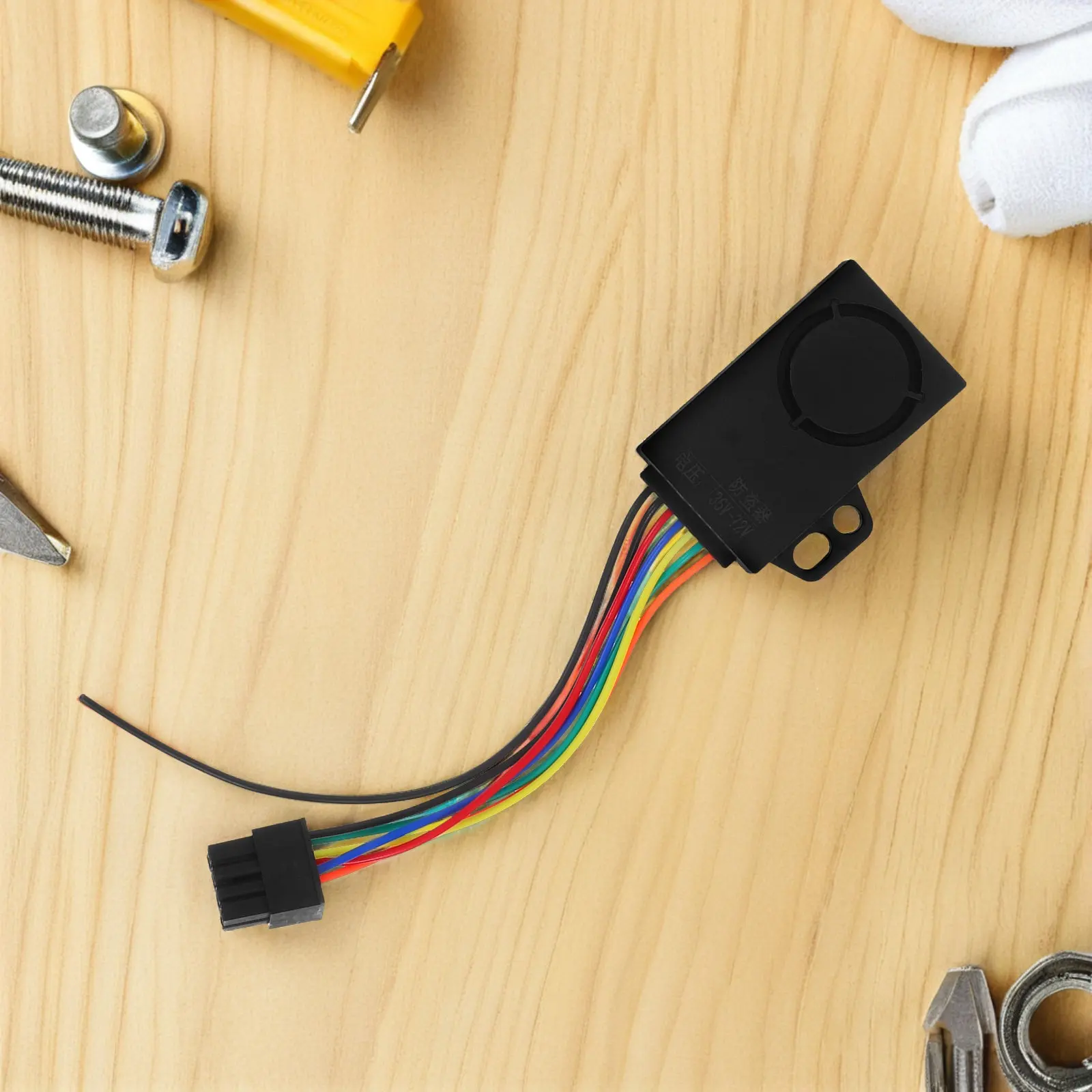 

1Set Electric Bike Anti-Theft Alarm Dual Remote Control High Sensitivity Lock Remote Start Kill Switch Weatherproof Scooter