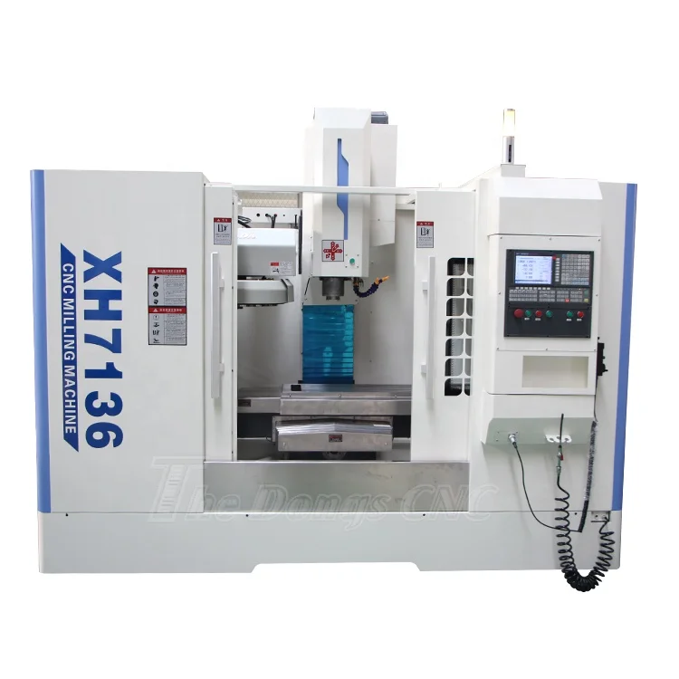 Competitive Price XK(H)7136 CNC Vertical Milling Machine 3 Axis Control System Single BT40 Spindle Taper High-Accuracy