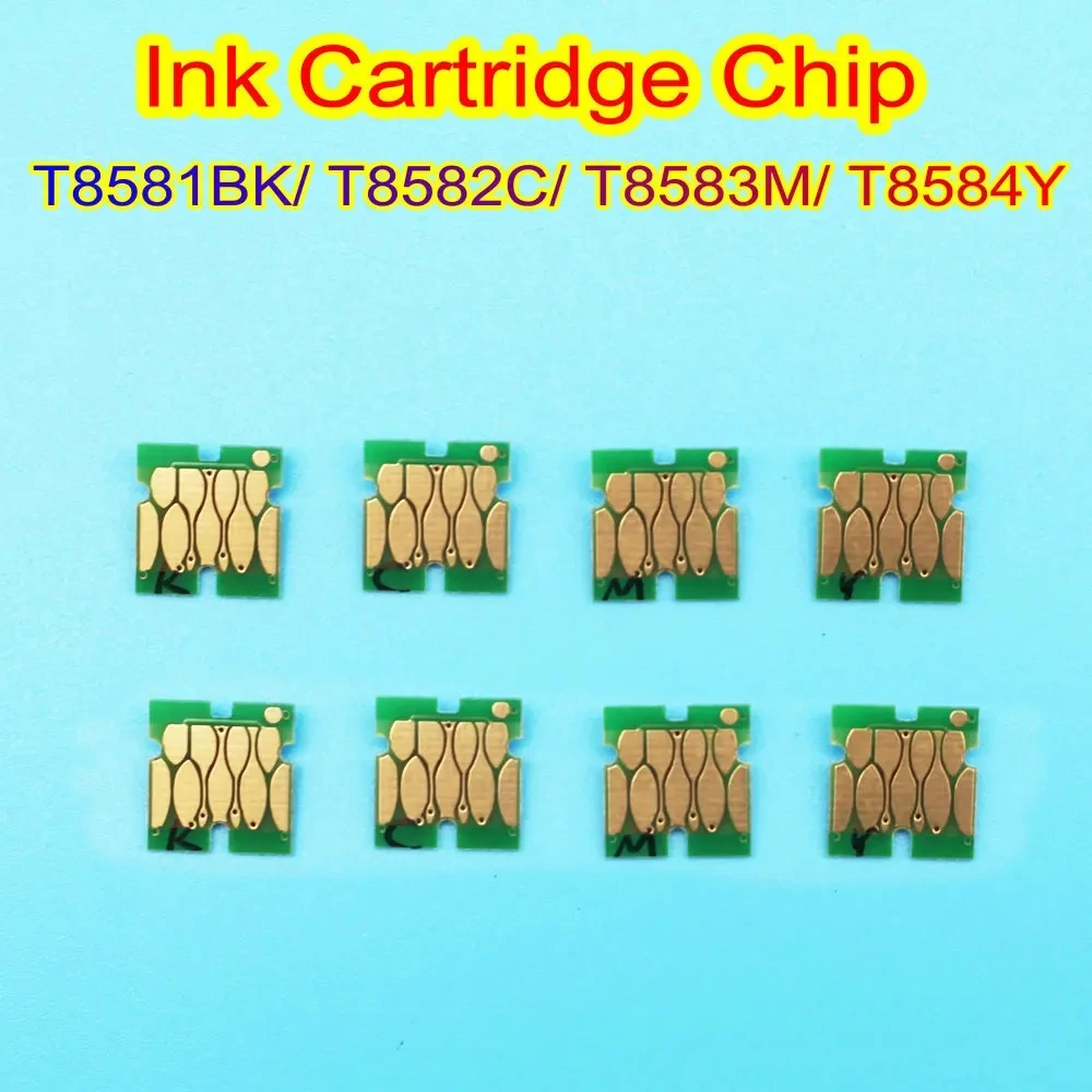 WF-C20590 Ink Cartridge Chip For Europe Chip IC Printer Ink Cartridges Chips For Epson C20590 T8581 T8582 T8583 T8584 Ink Chip