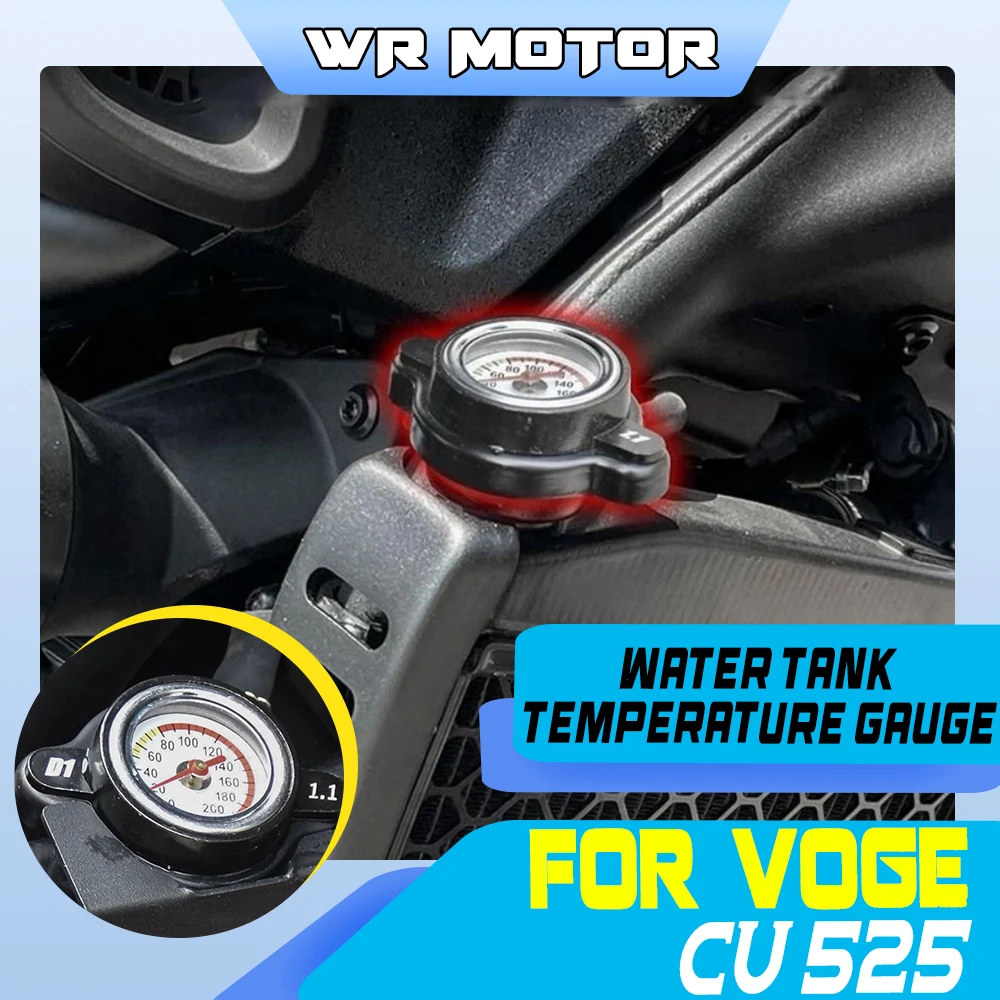FOR VOGE CU525 Modified Water Temperature Gauge Temp Sensor Digital Temperature Display Meter Mod Parts