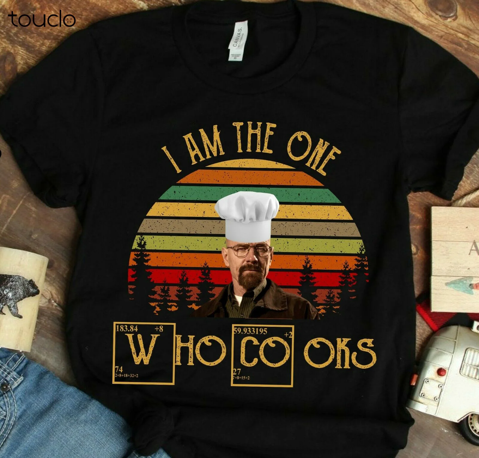 I Am The One Who Cooks Shirt Walter White Heisenberg T-Shirt Breaking Bad S-3Xl Custom Aldult Teen Unisex Digital Printing