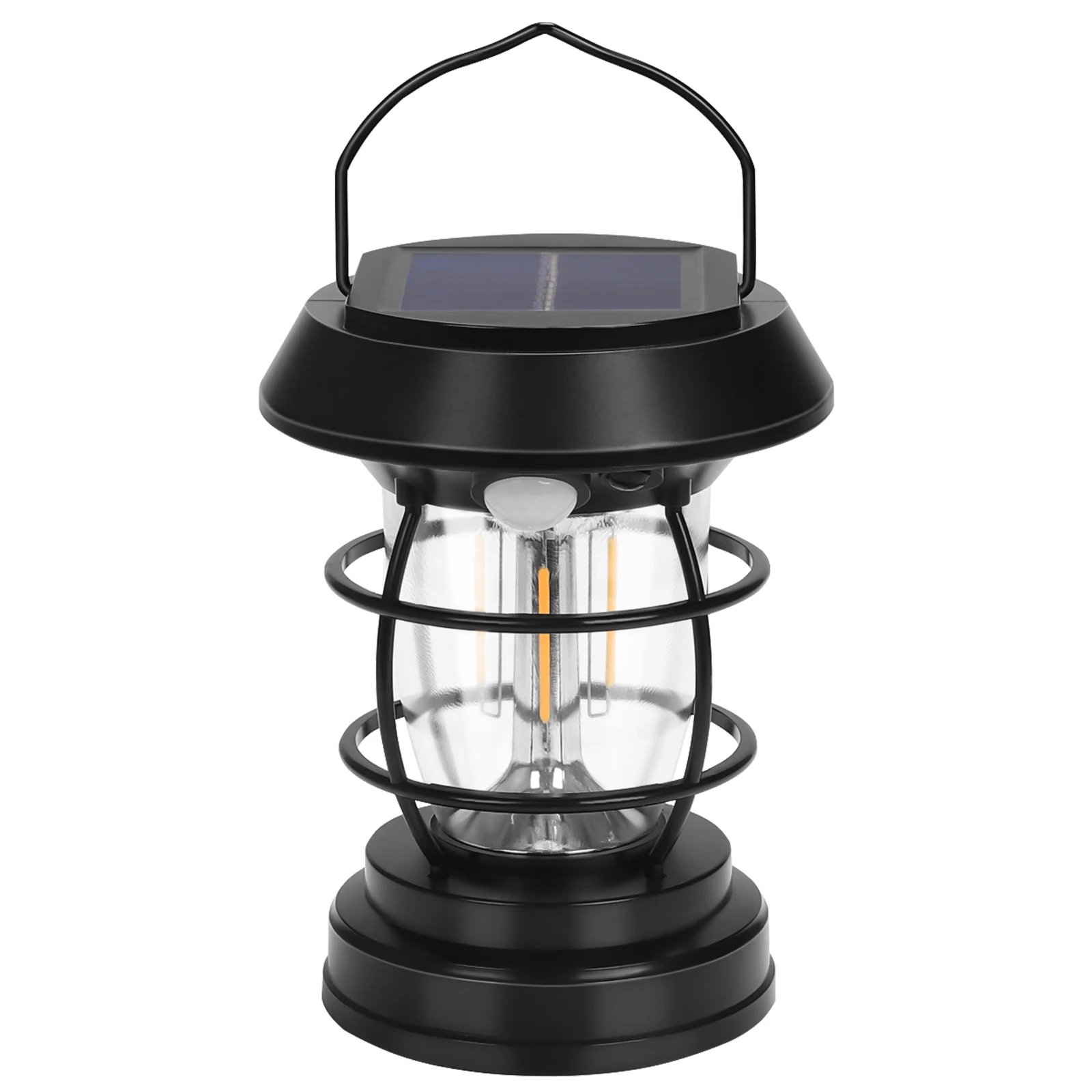 

Vintage Waterproof Camping Lantern - Portable Outdoor Lighting for Tent/Garden/Lawn, Retro Decorative Solar Path Light