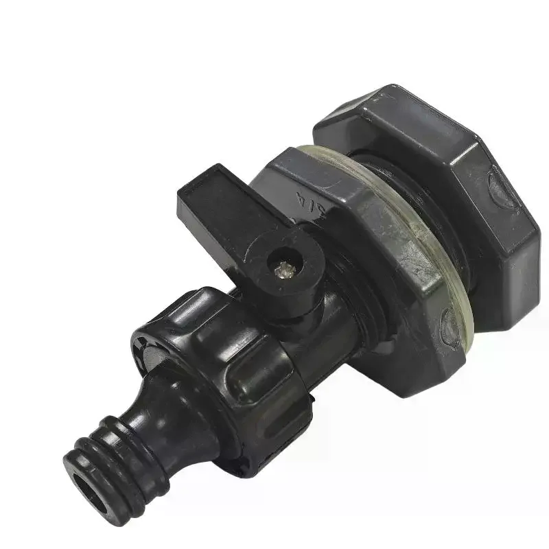 PVC Rain Bucket Valve Fittings Kit 3 4 Inch Diverter Connector for Efficient Water Storage in Garden Backyard