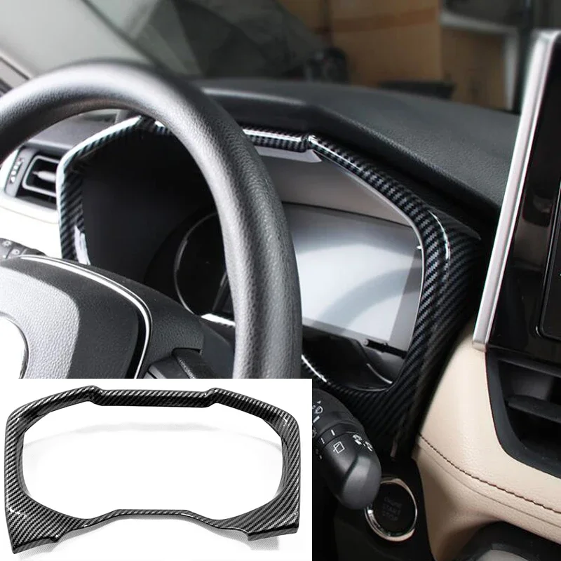 

For Toyota RAV4 2019 2020 Dashboard Decorative Dash Panel Frame Trim Cover