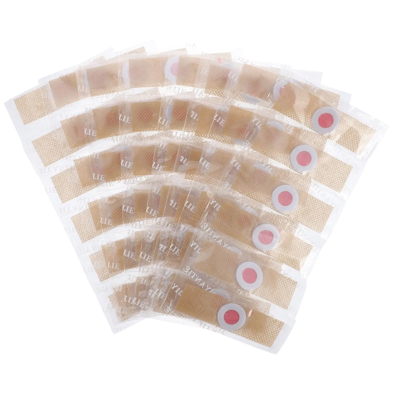 50Pcs Mais Gips Kallus Pad Kissen Entferner Fuß Vlies Stoff Praktische Hilfreiche Entfernung Orn Entfernung Pads Mais Entferner