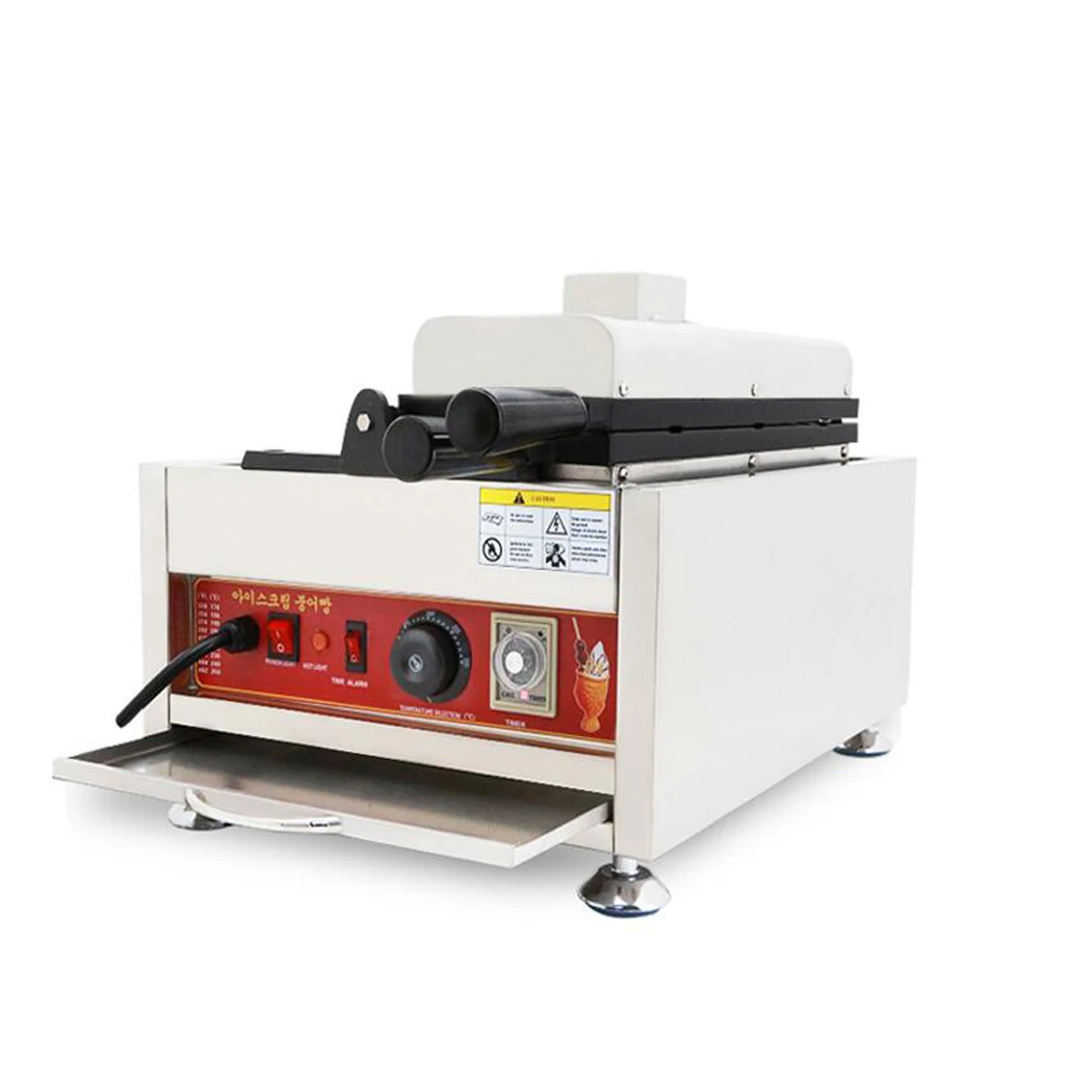 Gofrera eléctrica de corazón dulce de 16 agujeros Un panadero de pastel en forma de corazón