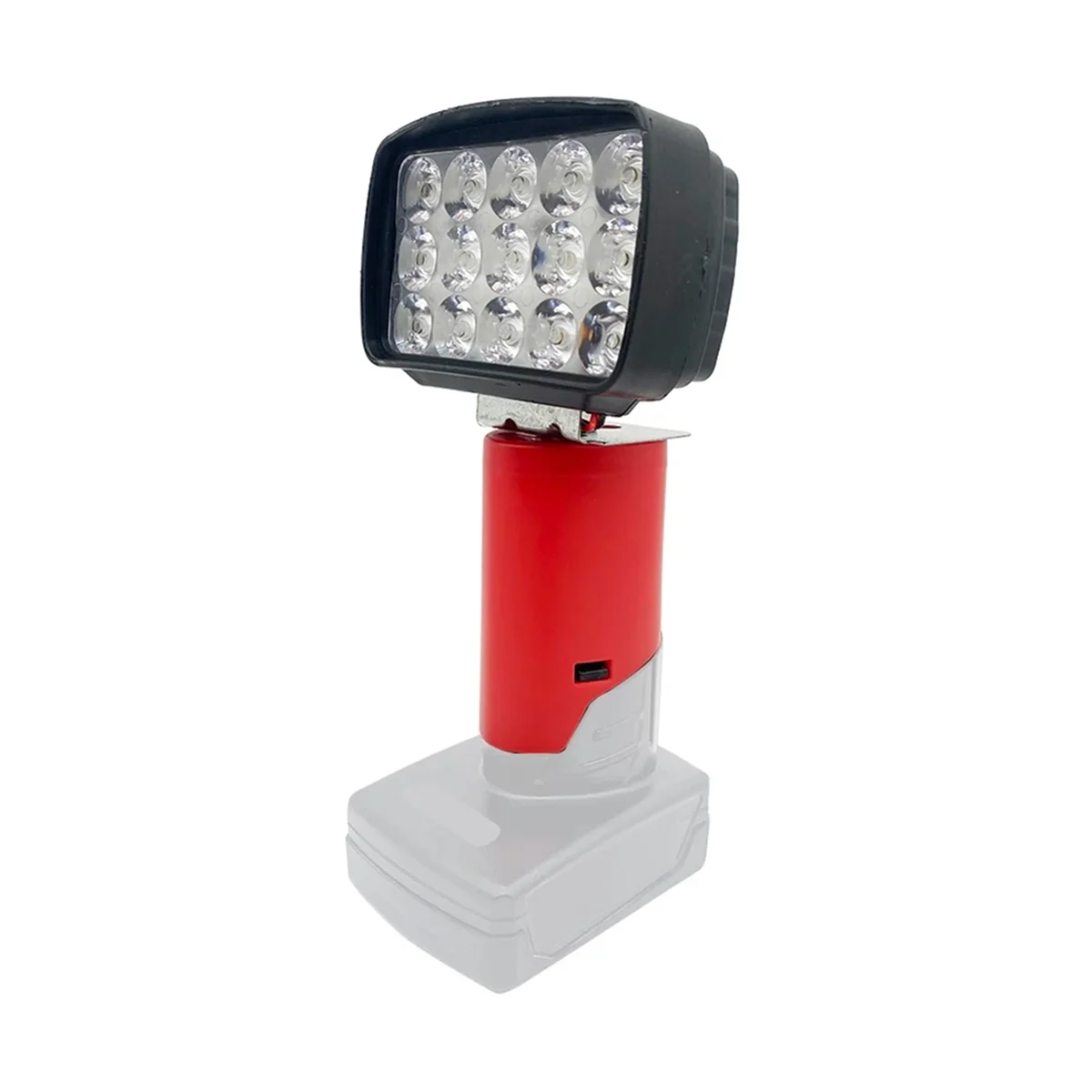 ABNJ 15 حبات LED أضواء العمل مصباح يدوي الأضواء لبطارية ليثيوم أيون 12 فولت 48-11-2420 مصابيح التخييم في الهواء الطلق