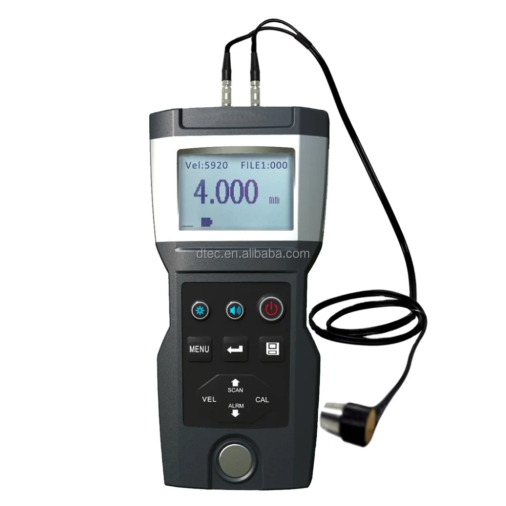 

DTEC DT500 Digital Ultrasonic Thickness Gauge,Higher Precision 0.001mm/0.0001 Inch,measure Steel,plastic,ceramic,glass Etc.