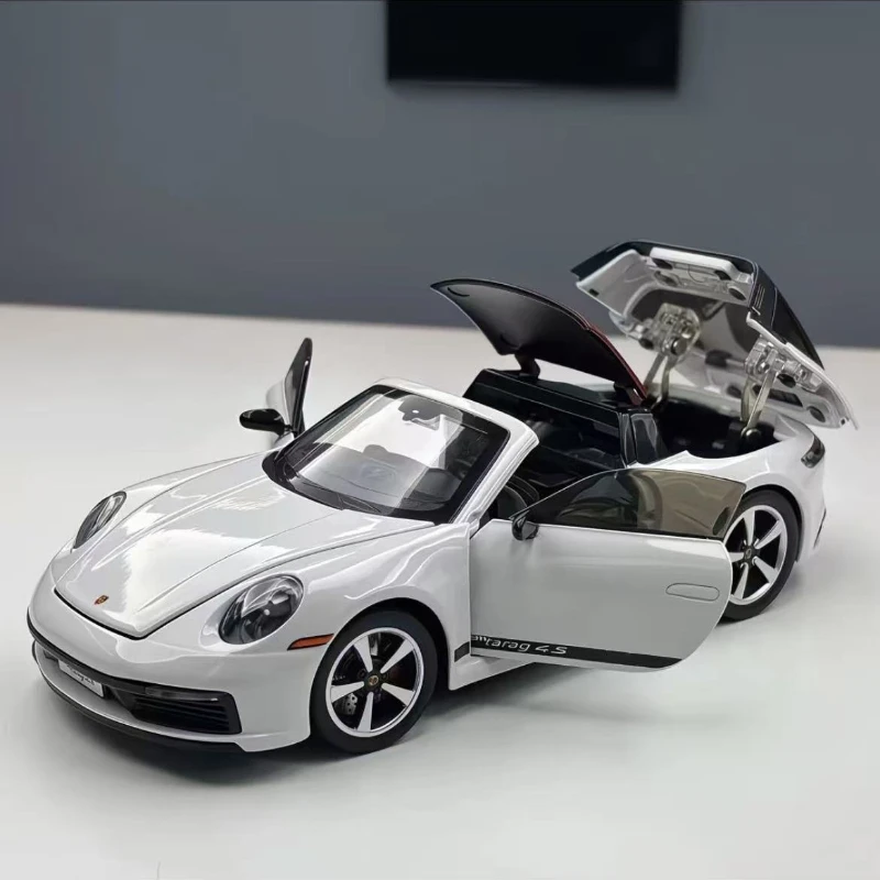 

Модель автомобиля Simulation Alloy911 1:32 со звуком, светом и функцией скольжения, изысканная коллекционная фигурка, подарок для детей и взрослых