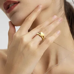 Paw Print Heart Cremation Ash Urn Ring Stainless Steel Women personalized Jewelry