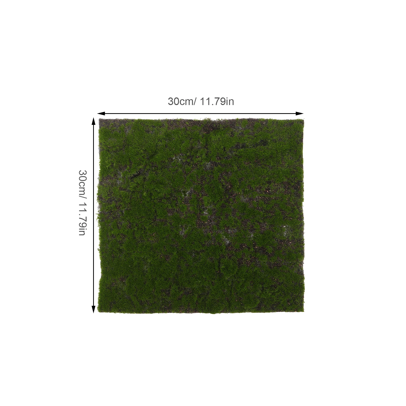 Faux gazon de mousse artificiel 12x12 pouces, pour l'artisanat, tapis de mousse artificielle réaliste pour Terrarium, jardin féerique, décoration intérieure et extérieure