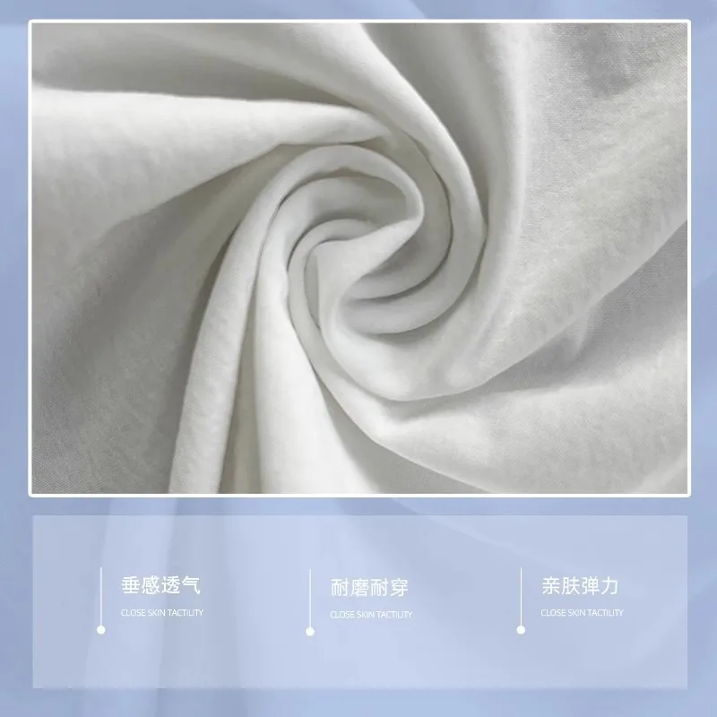 White quick-drying overalls women's summer 2025 new loose and thin sunscreen ice silk pants casual sports wide-leg pants