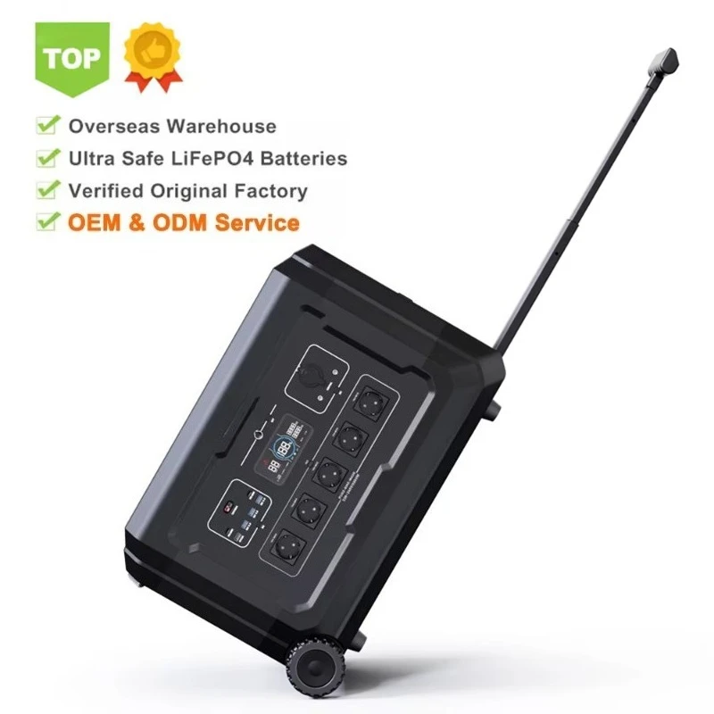 5000 Watt Portable Power Station Solar Generator 220V Powerstation 5000W Portable Energy Storage