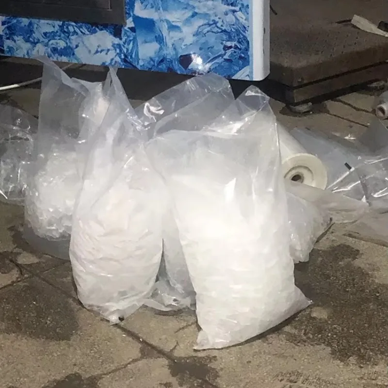 التجارية الخدمة الذاتية التلقائي 900 كجم 24 ساعة الصف آلة صنع مكعبات الثلج آلة بيع #4