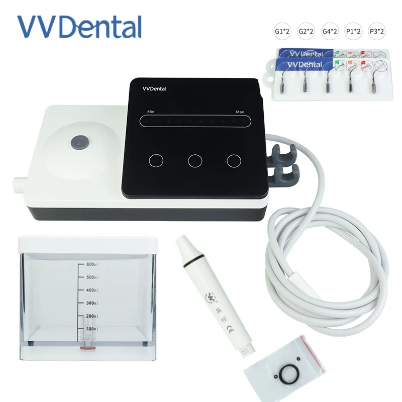 VVDental VET-W7 Ultrasonic Dental Scaler for Removing Calculu Cleaner Oral Electric Tooth Cleaner Portable Ultrasonic Scaler