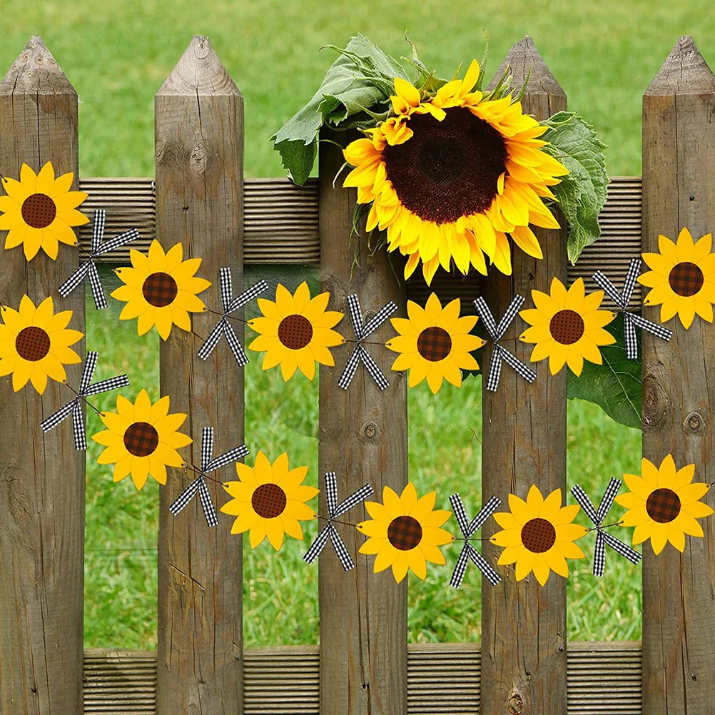 

1Set Unfinished Sunflower Wood Cutouts DIY Wooden Slices Painting Materials Creative Party Supplies Wood Sunflower Cutout