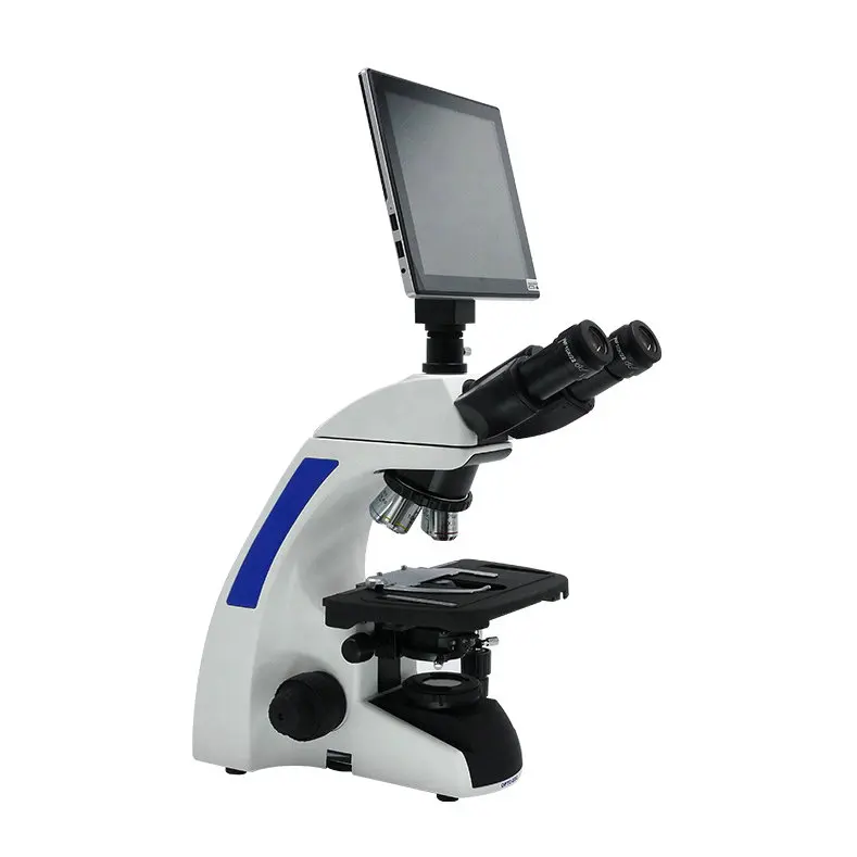 Digital 40X-1600X Microscope with 5MP CMOS  & LCD screen Live  analysis Biological Binocular Trinocular Microscope