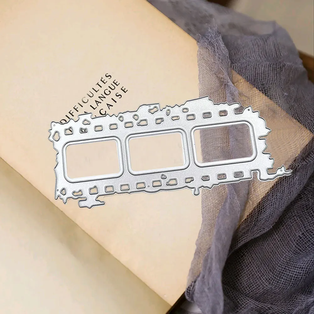 

1Pc Scrapbooking Dies Metal cutting dies Strip Frame Cutting Dies Craft Embossing Stamps Stencils Paper Card Making Template