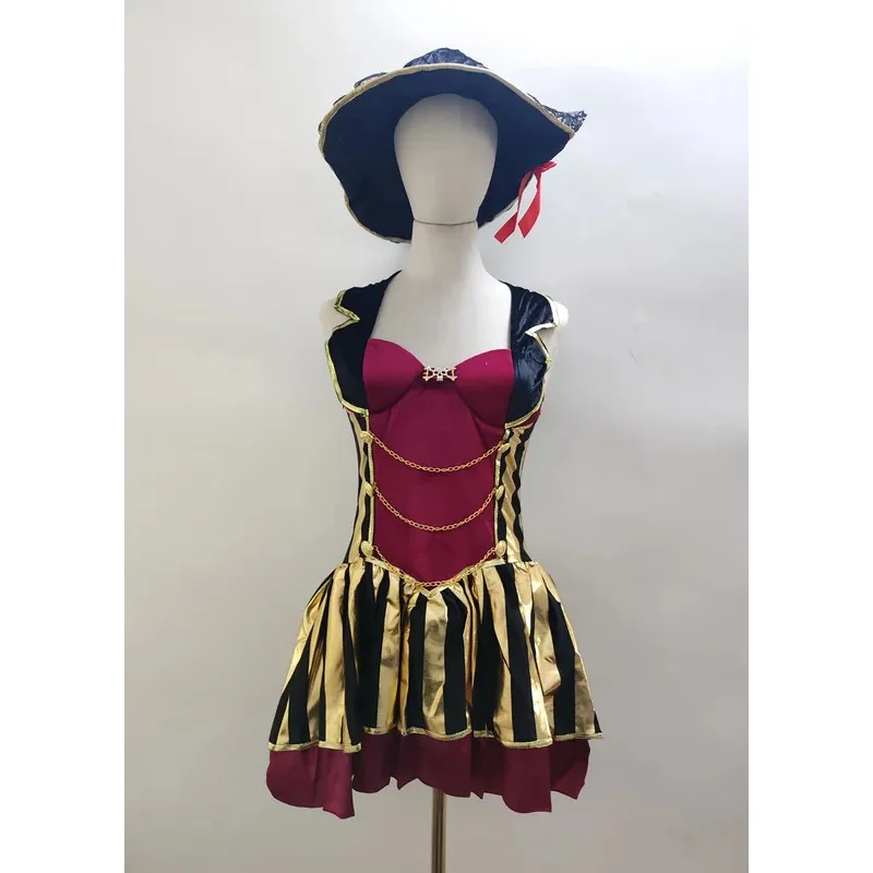 Halloween Film Frauen Karibik Piraten Krieger Kostüm Karneval Party Cosplay sexy Kostüm ir;l5
