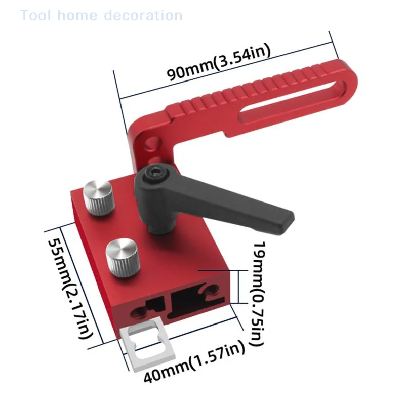 1Pc Strumento FAI DA TE Per Modificare La Lavorazione Del Legno Limite di Scivolo di Montagna Sega Invertita Strumento Da Tavolo Lavorazione Del Legno supporto limite di caduta
