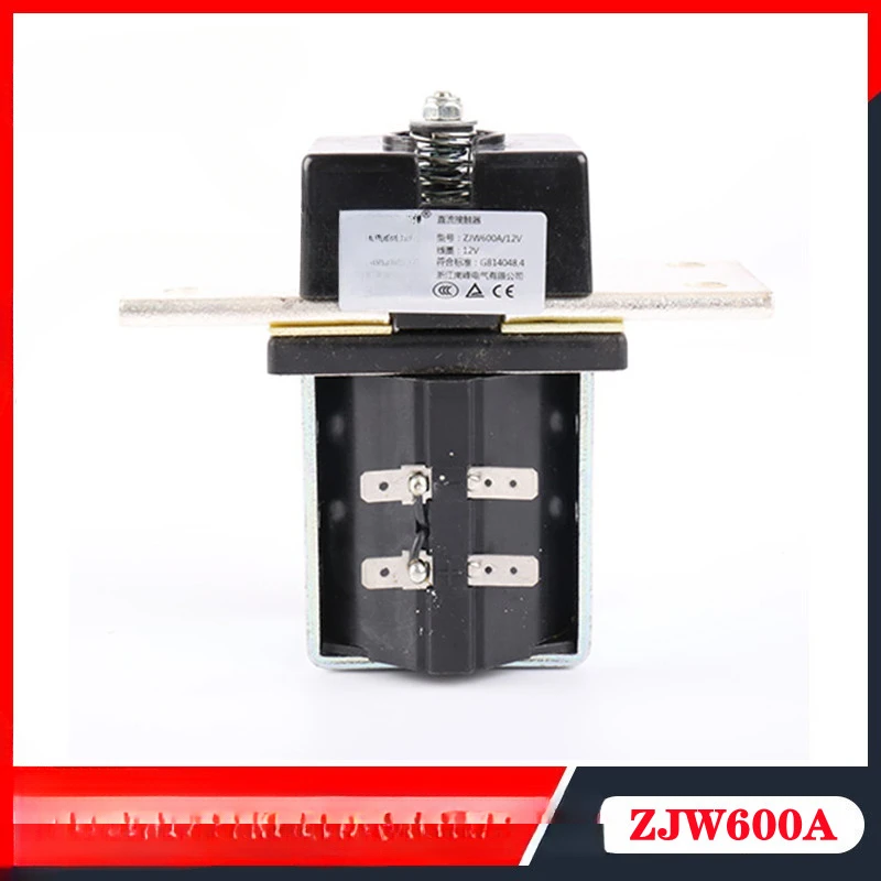 

ZJW600A normally open DC contactor coil 12v24v36v48v60v72v