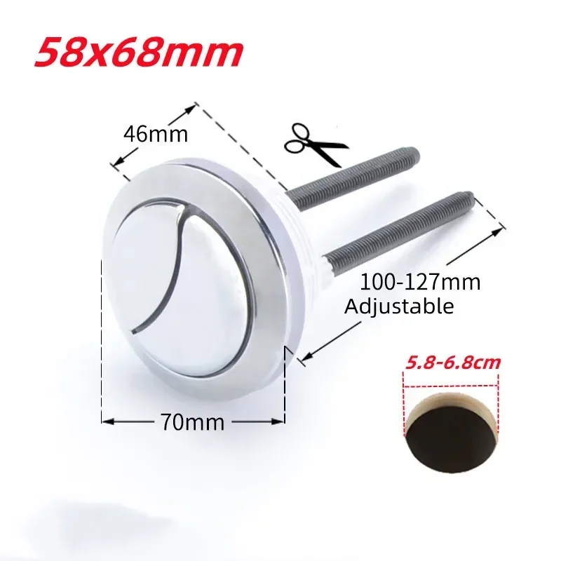 Variant: double 58x68mm-D