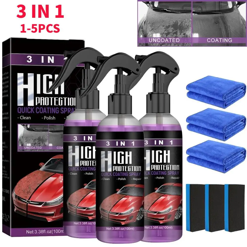 3In 1 Car Ceramic N…