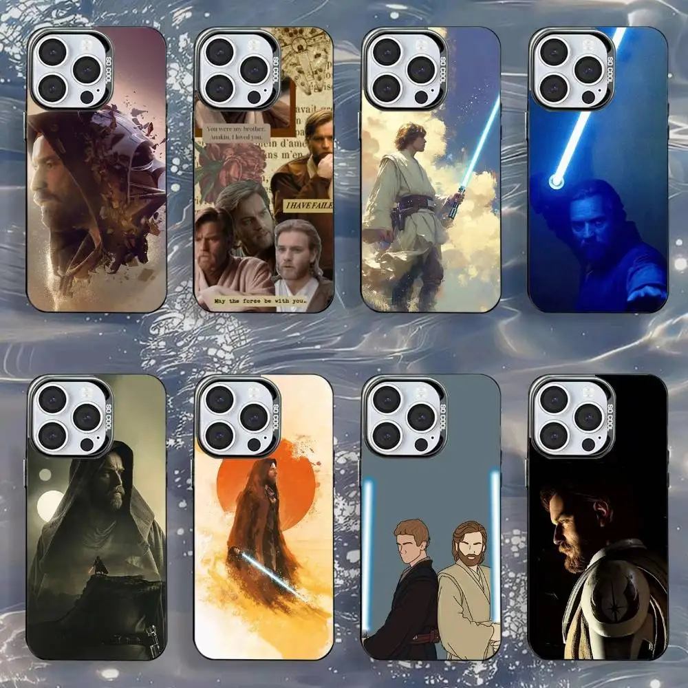 

O-Obi-Wan K-Kenob-bs Phone Case For iPhone 16,15,14,13,12,11,Mini,Pro,SE,MAX Black Matte Shockproof Cover