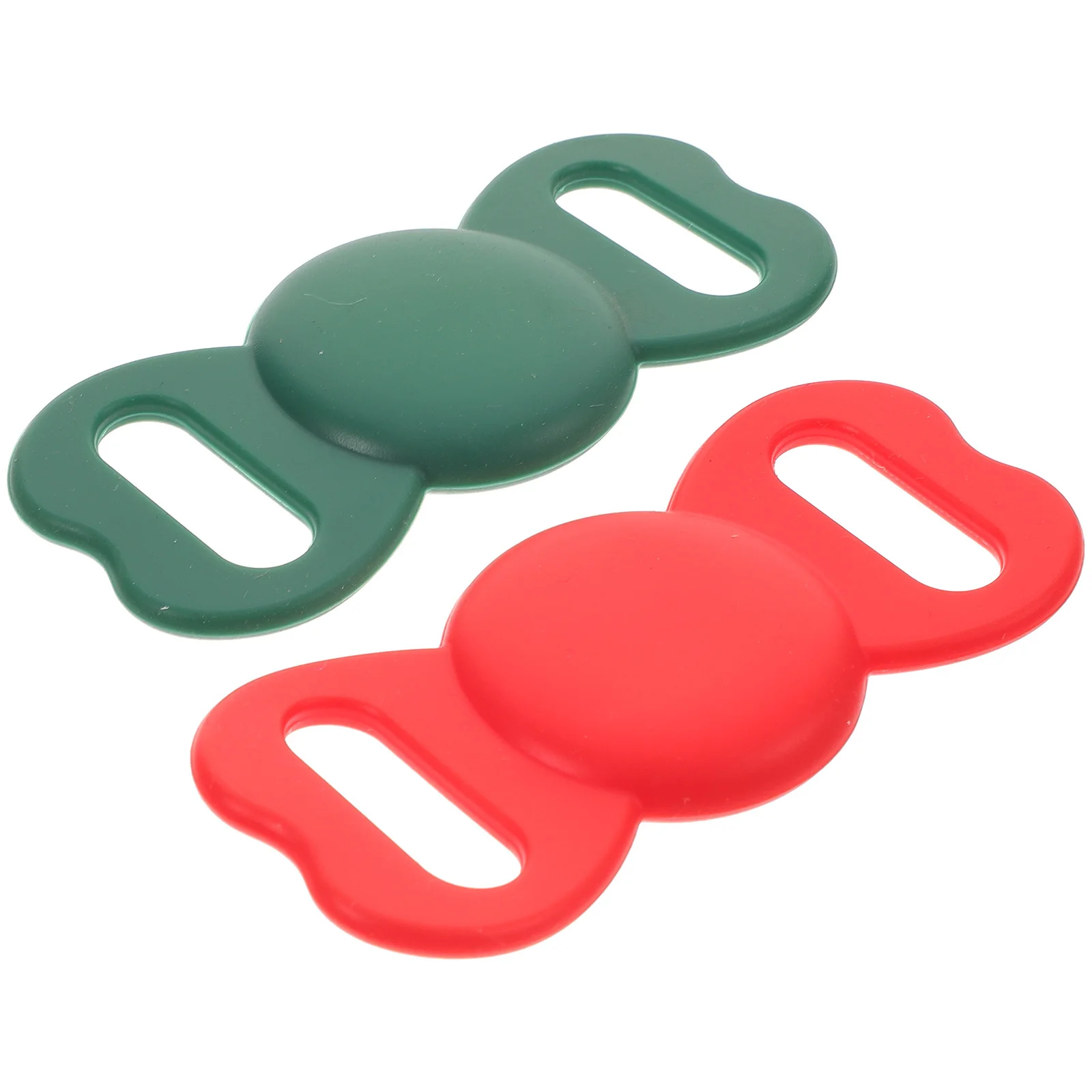 

2Pcs Small Protective Cases Silicone Lightweight Durable Anti-Lost Covers Holder Protective Accessory for Pet Tracker