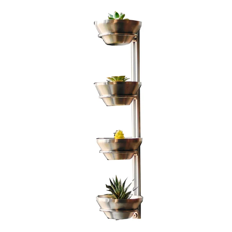 

Aluminum profile green plant frame, window sill, wall hanging, flower stand, balcony hanging support, metal flower pot succulent