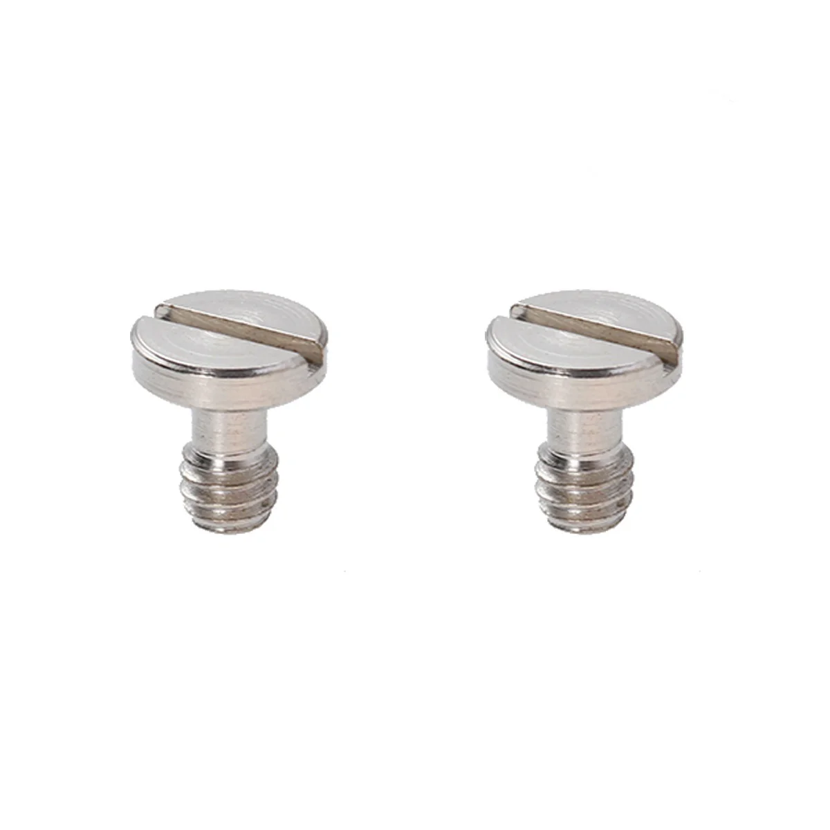 2 Pcs Self Tapping Screws for Tripod Quick Release Microphone Stainless Steel Monopod Plate Camera