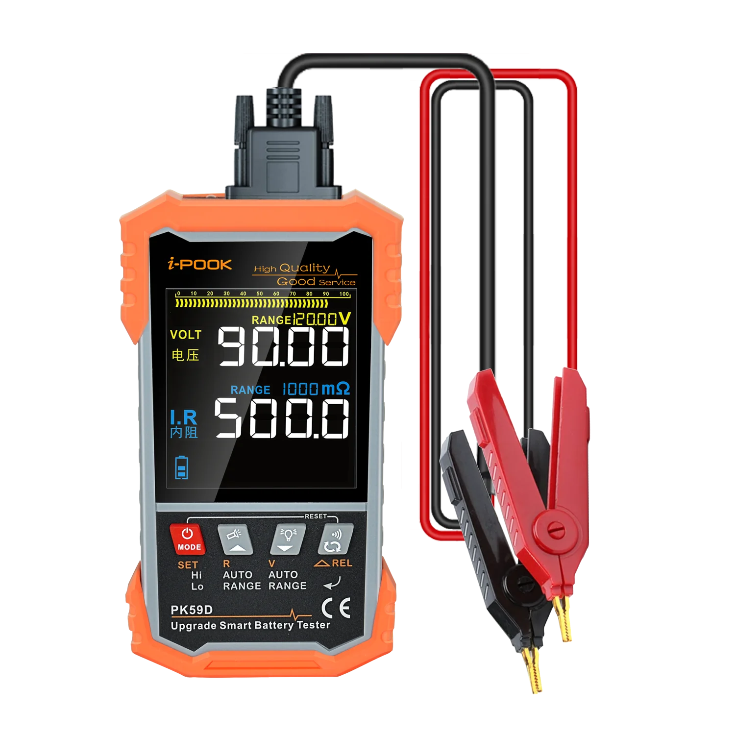 RTS resistance meter discharge capacity tester internal resistance tester high current lithium battery capacity tester