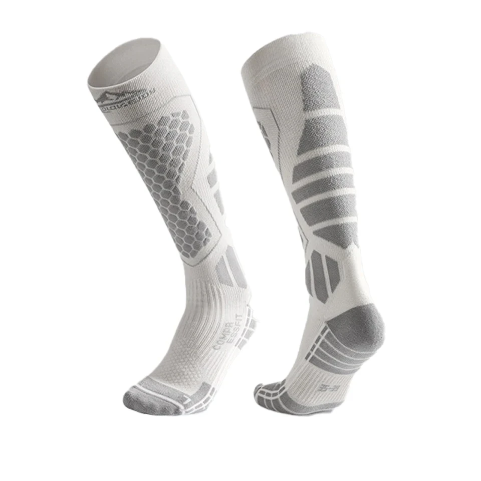 

Winter Warmth Wool Ski Socks Compression Quick-drying Anti-sprain Non-slip Outdoor Sport Long Tube Snow Socks Women Men Unisex