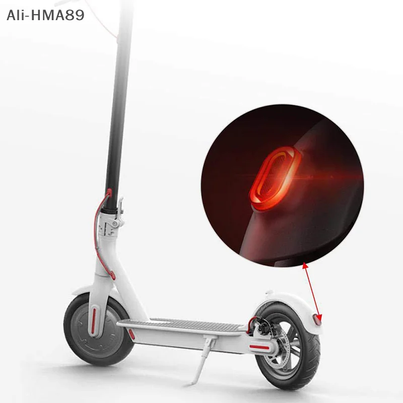 

LED Taillight For M365 Electric Scooter Waterproof Bike Back Truck Trailer Lights With Wire Flowing Turn Brake Rear Tail Light