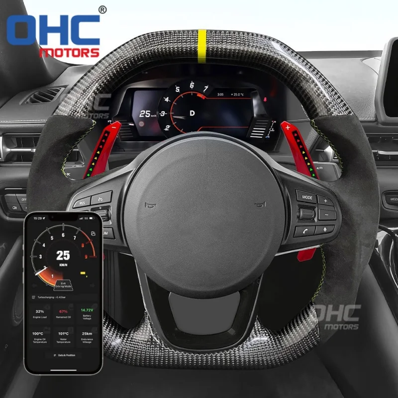 For  BMW G-series M 15-22 models Cross-border hot-selling product , steering wheel modification and upgrade with high-end