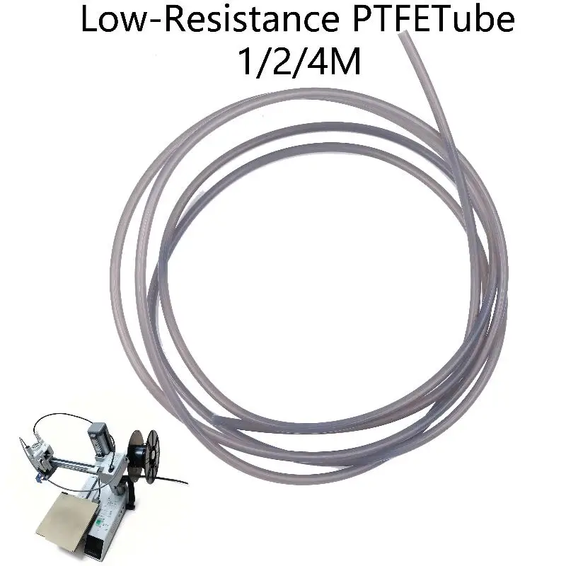 

4mm OD Low-Resistance High Temperature Resistance Star Shaped PTFE Tube Novel Facilities Tube For 3D Printer Accessories