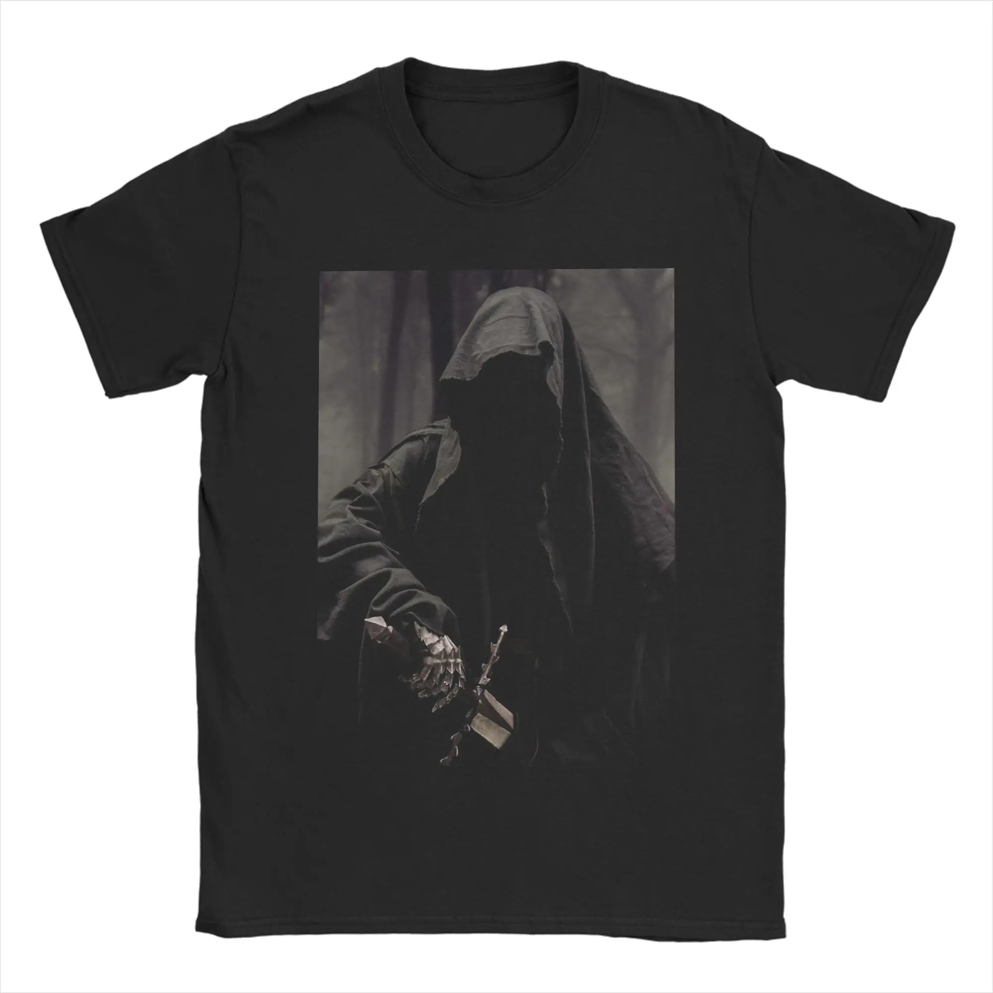 Men's T-Shirts Nazgul L-Lords Of The R-Rings Ringwraith Vintage 100% Cotton Tee Shirt T Shirt Round Neck Clothing Summer