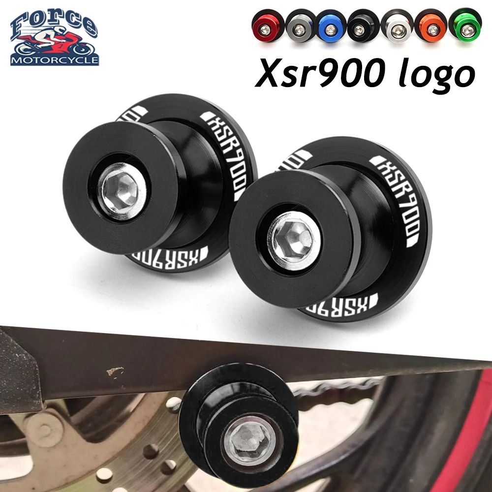 For Yamaha Xsr 900 Xsr900 2016-2021 2022 2023 Swing Arm Swingarm Spools Slider Stand Screws Motorcycle Accessories Bolts 6MM