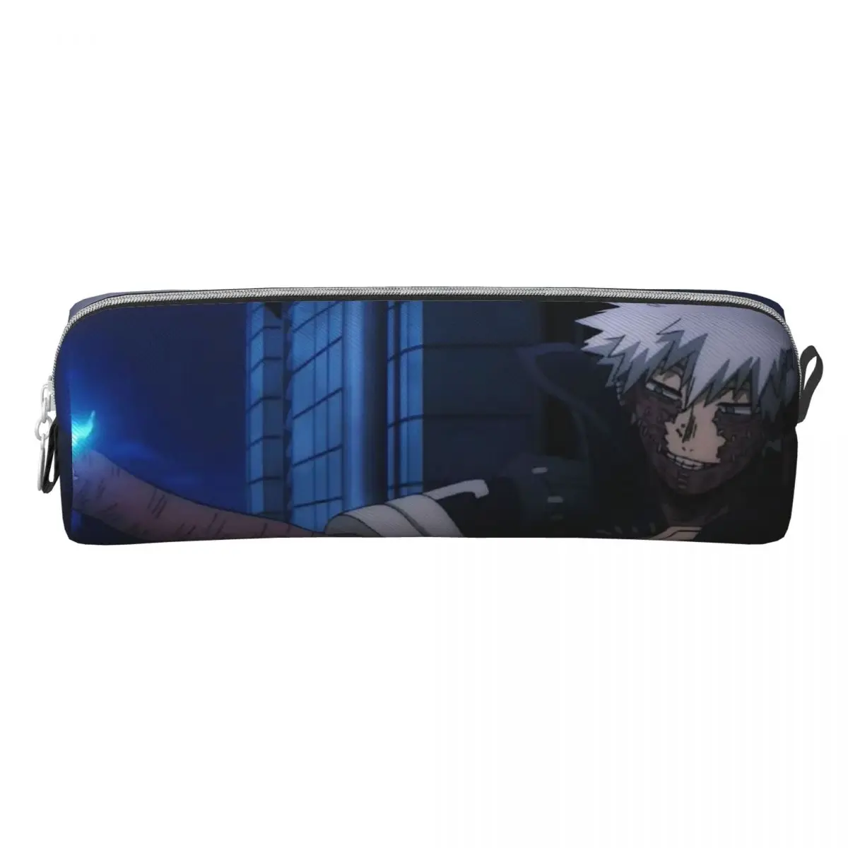 

My Hero Academia Dabi Anime Manga MHA Blueflame Pencil Cases Pen Bags Pen Box For Boys Girls School Pencil Pouch Cosmetic bag
