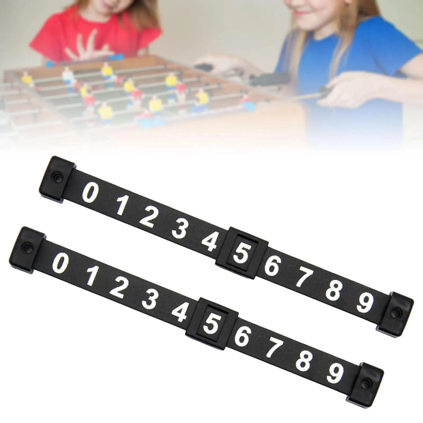 Confezione da 2-6 2 pezzi Foosball Score Counter Kids Foosball Counters Foosball