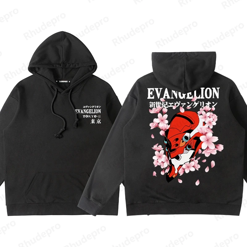 2024 New Century Evangelion Joint Youth Hoodie Men Hooded Eva First Mobile Diffuse Clothing Design Sense Of Tide Oversized