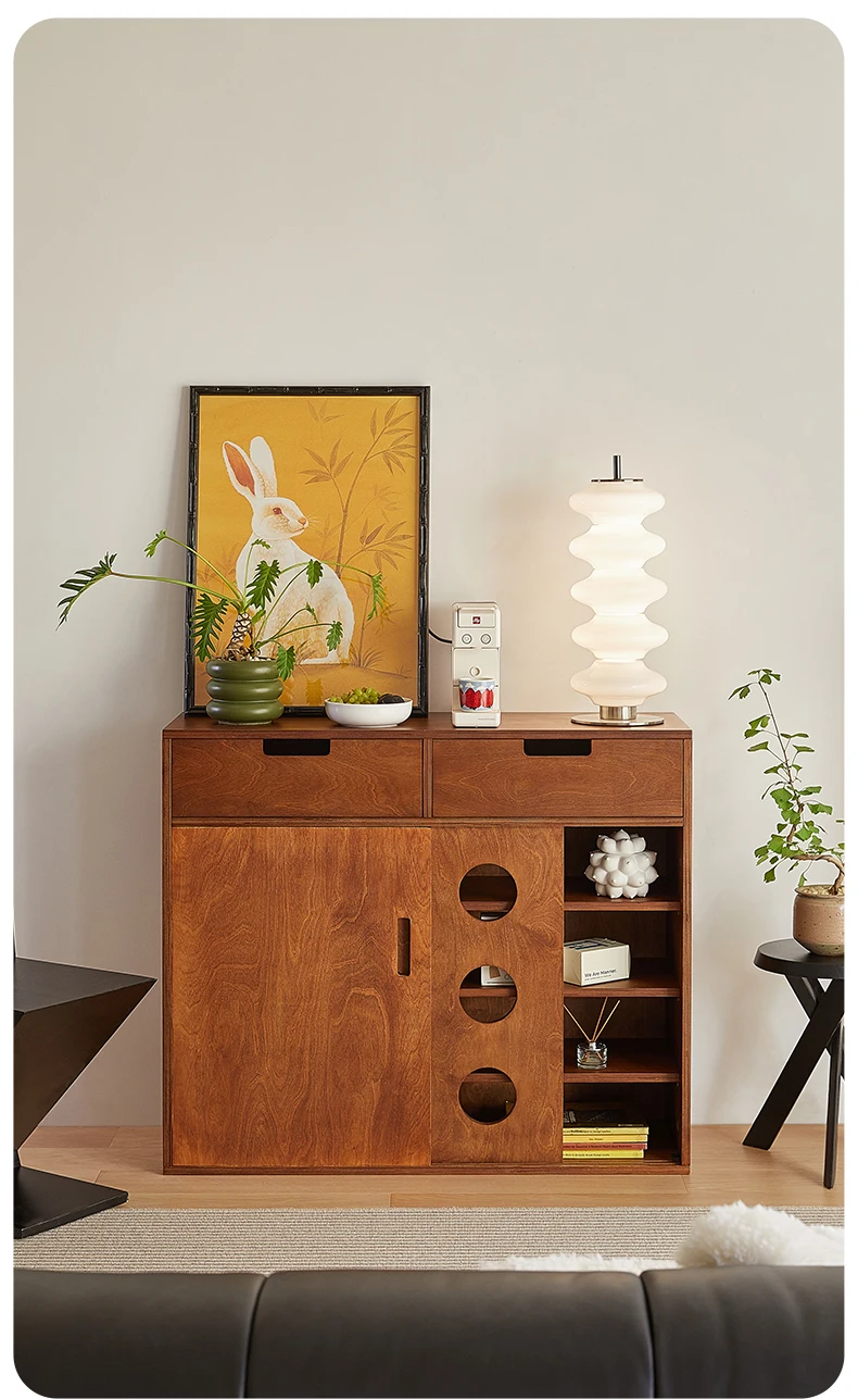 Luxury Classic Living Room Cabinets Vintage Display Premium Trendy Living Room Cabinets Drawer Storage Vitrinas Furniture  FT