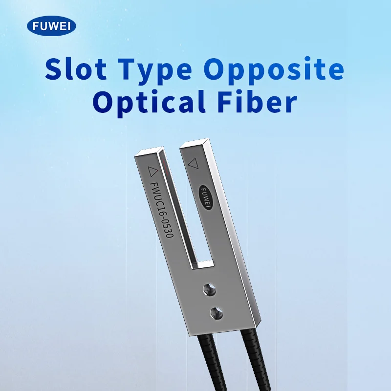 FWU U-Shaped Fiber Optic Sensor Terminal Machine Label Film Positioning Amplifier Induction Probe Machine Film Label Positioning
