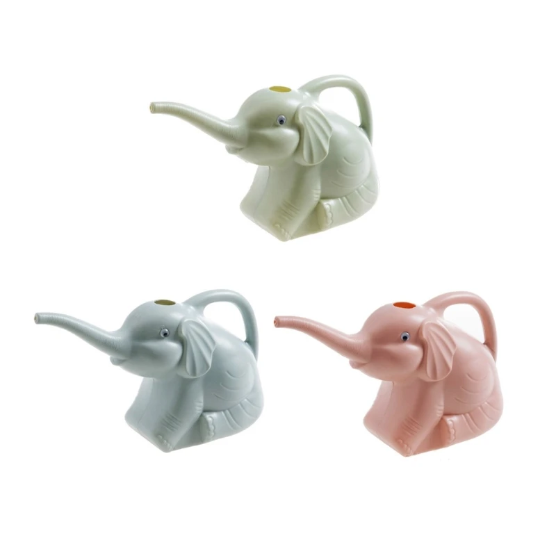 

Large Elephant Watering Can Elephant Shaped Watering Can Large Capacity Watering Tool for Convenient Plant Hydrations D2RD