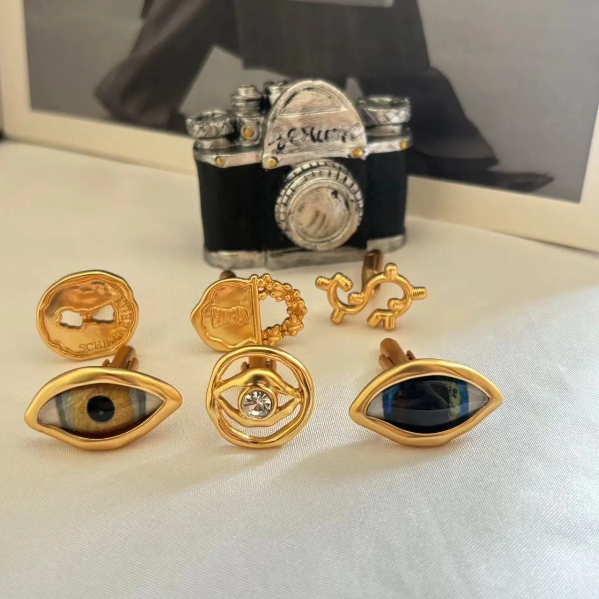 أزرار أكمام عصرية ورائعة قابلة للفصل #4