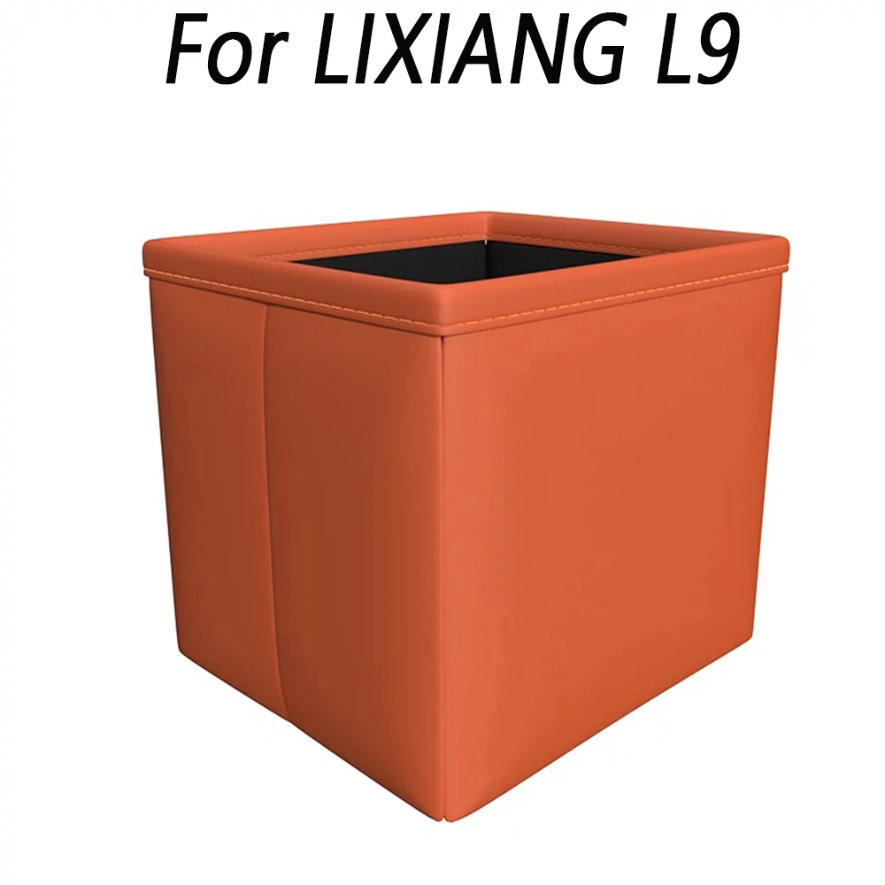 

Car trash bin storage box Car storage box For LIXIANG L9 2022 2023 2024 Accessories interior modification