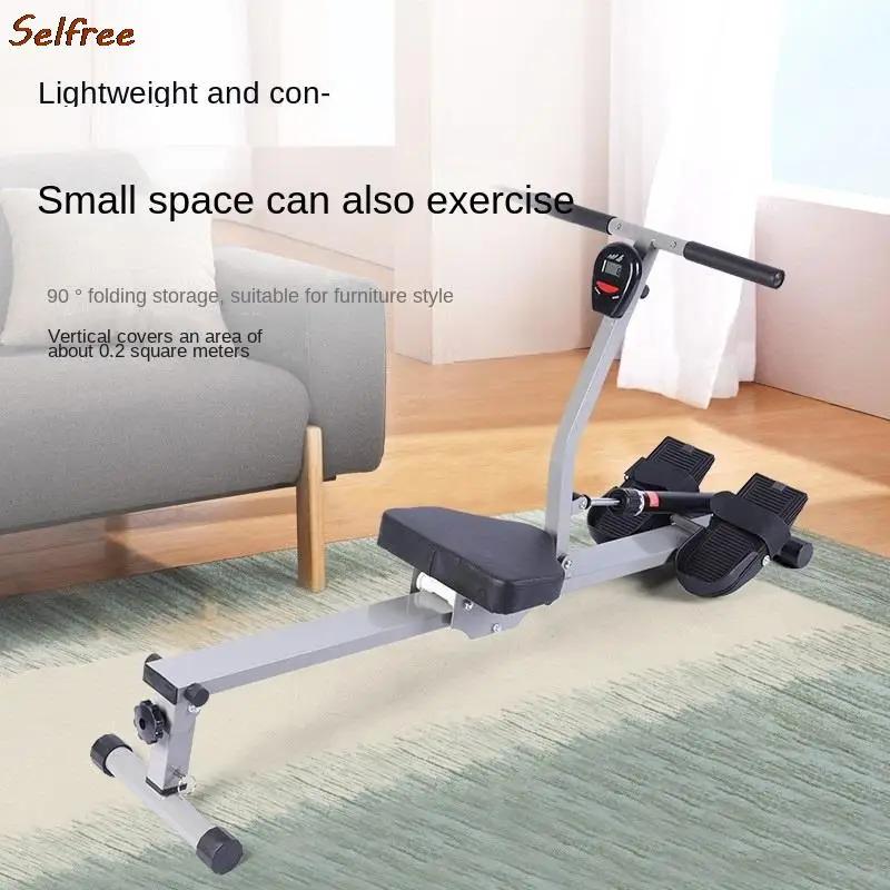 Silent Magnetic Control Rowing Machine Indoor Training Aerobic Exercise Foldable Small Rowing Machine Home Use  Drop-shippping